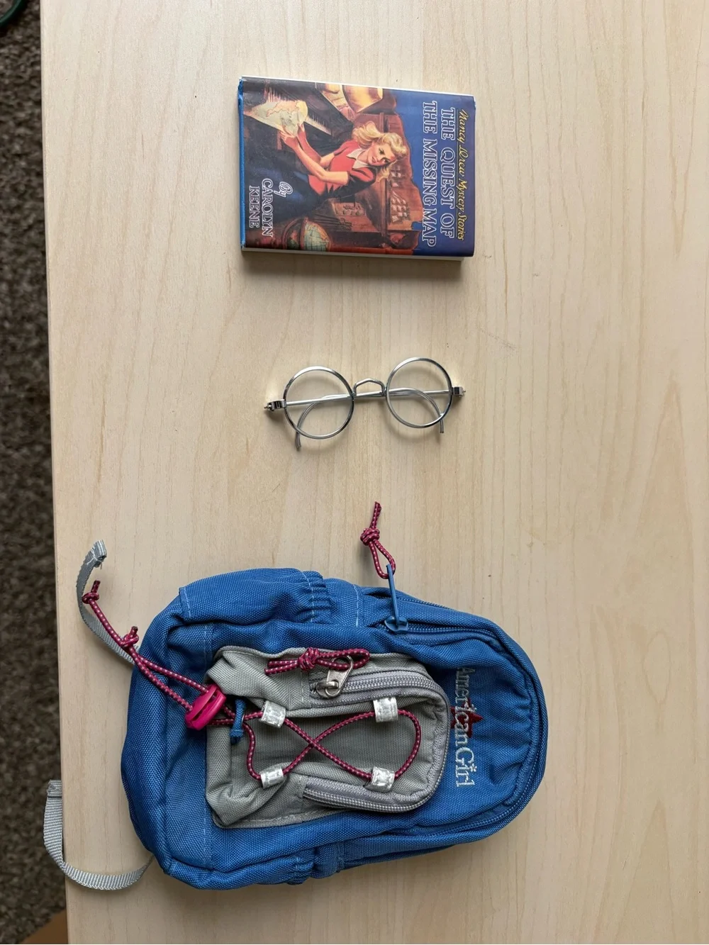 American Girl mini backpack
